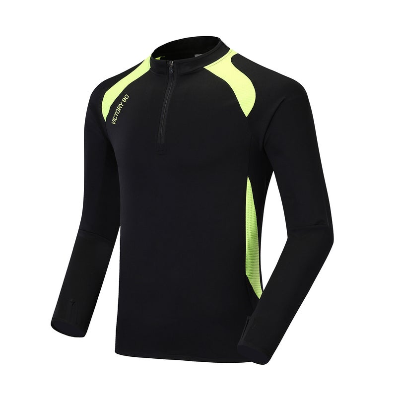 [Feeltime Factory Store] Spring, Children'S Half Zipper Long Sleeve Training Clothes Suit Fitness Sports Jacket - Image 4